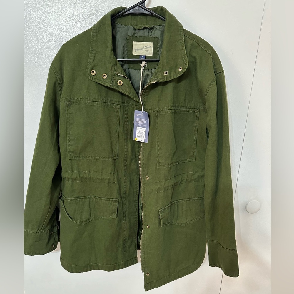 Universal Thread Olive Green Military Field Jacket